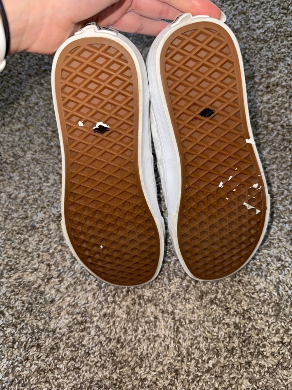 Vans Checkerboard Classic Low Top Sneakers - White - Picture 5 of 7